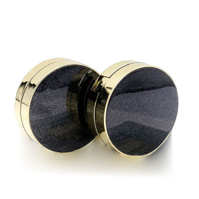 Un coussin de maquillage rond de 15 g, robuste, avec miroir.