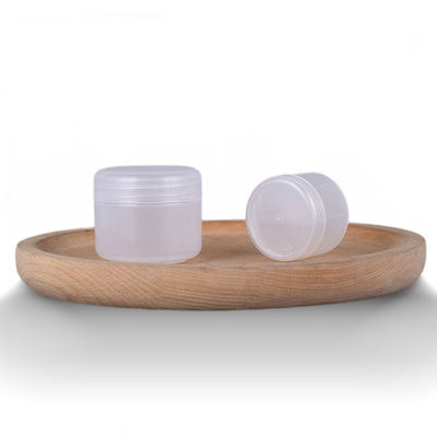 Bouteille d'emballage cosmétique en PP rond 100g Bouteille de crème haute durabilité