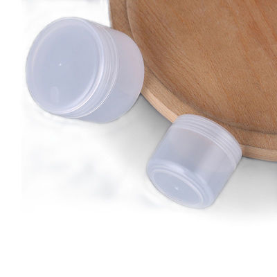 Bouteille d'emballage cosmétique en PP rond 100g Bouteille de crème haute durabilité