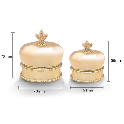 Exquis emballage cosmétique Jar contenant de la crème en plastique 54 mm 70 mm de diamètre