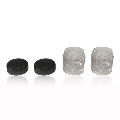 Mini Glitter Cosmetic Packaging Jar pour les voyages ou les échantillons