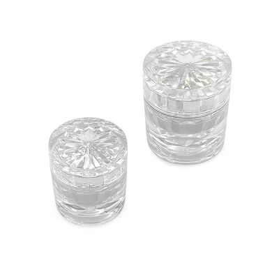 Jars cosmétiques de luxe de 55*56 mm Jars cosmétiques de 30 g avec couvercles personnalisés
