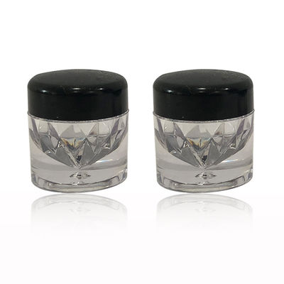 Jars de crème transparentes de 1 à 3 g Emballage cosmétique Hygiénique Résistance à l'usure