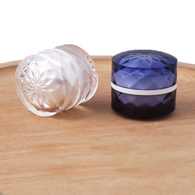OEM ODM Diamant de couleur Cosmétique Jar Large Bouche Cosmétique Jars PMMA