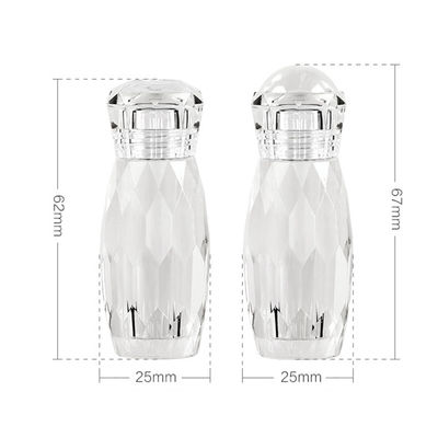 25mm Diamater Crème pour soins de la peau Boîtes cosmétiques uniques Couleur personnalisée