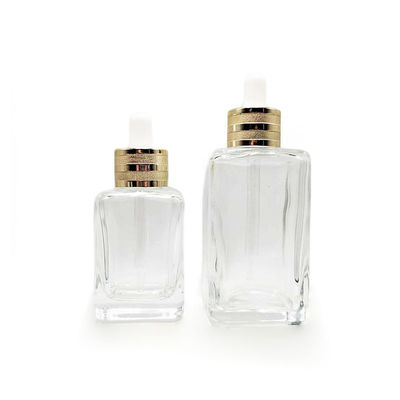 Bouteilles d' huiles essentielles de 30 ml et 50 ml vides, bouteille de gouttelette cosmétique en verre