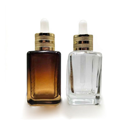 Bouteilles d' huiles essentielles de 30 ml et 50 ml vides, bouteille de gouttelette cosmétique en verre