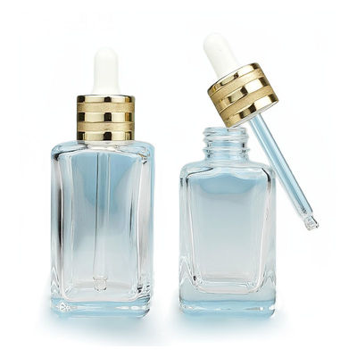 Bouteilles d' huiles essentielles de 30 ml et 50 ml vides, bouteille de gouttelette cosmétique en verre