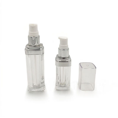 Bouteille d'emballage cosmétique de la Fondation PMMA 33,5*97 mm sans fuite