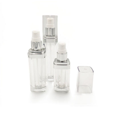 Bouteille d'emballage cosmétique de la Fondation PMMA 33,5*97 mm sans fuite