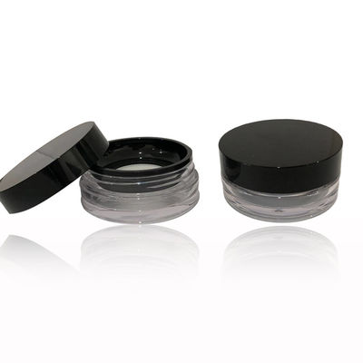8g de plastique clair, poudre vide et lâche, 32.8*68.4mm