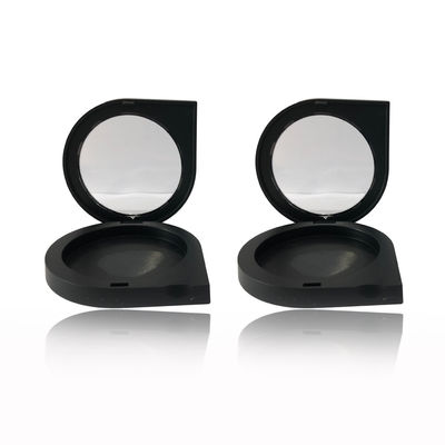 39mm/27mm Pan rond vide boîtier compact en poudre avec miroir léger
