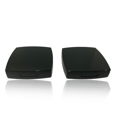 Moderne durable noir vide compact boîtier en poudre sans fuite