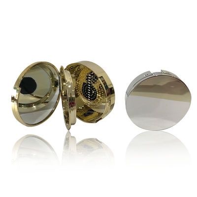 OEM ODM 74.9*19mm boîtier de poudre compact vide avec miroir intégré