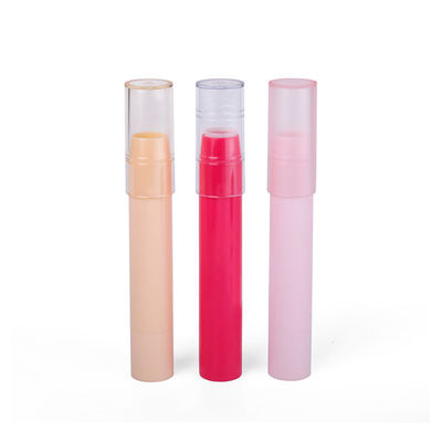 Matériau ABS Lip Stick stylo cosmétique Emballage 3g Conception allongée
