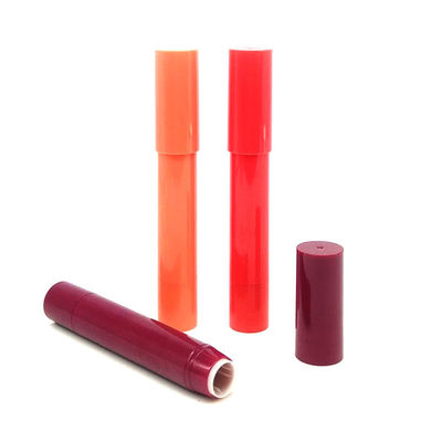 Matériau ABS Lip Stick stylo cosmétique Emballage 3g Conception allongée