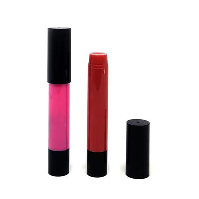 Matériau ABS Lip Stick stylo cosmétique Emballage 3g Conception allongée