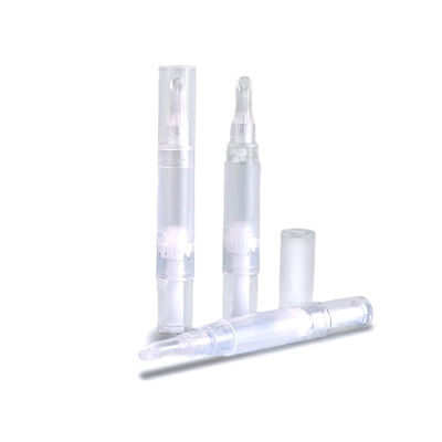 Réservoir d'emballage cosmétique cylindrique à torsion transparente 1,5 ml / 2 ml