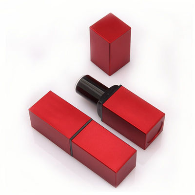 Résistant à l'usure Le rouge à lèvres vert ABS Tubes rechargeables 3,8g Capacité