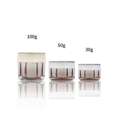 Emballage de maquillage imprimé avec logo personnalisé / ensemble d'emballage cosmétique avec bouchon de pulvérisateur de pompe