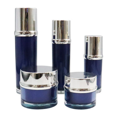 Ensemble d'emballages cosmétiques personnalisés pour pompes et capuchons avec capuchon acrylique