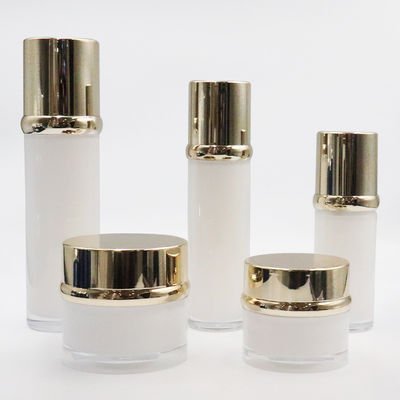 Ensemble d'emballages cosmétiques personnalisés pour pompes et capuchons avec capuchon acrylique