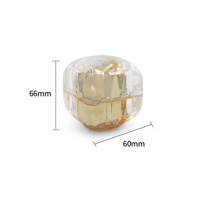 50g Bouteille de crème cosmétique anti-fuite Diamant Acrylique Petite Bouteille Logo personnalisé disponible