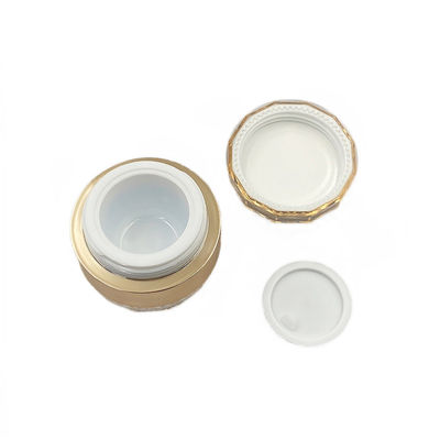 Bouteille cosmétique acrylique personnalisable 50g Bouteille diamantée Container de crème de soin de la peau