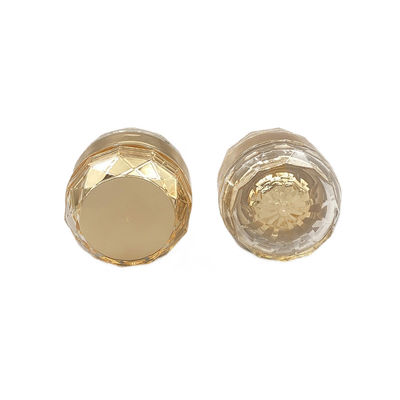 Bouteille cosmétique acrylique personnalisable 50g Bouteille diamantée Container de crème de soin de la peau