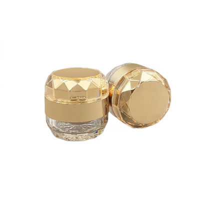 Bouteille cosmétique acrylique personnalisable 50g Bouteille diamantée Container de crème de soin de la peau