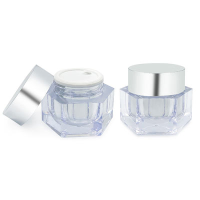 Crème pour soins de la peau résistante aux fuites Bouteille de conception simple 30g/50g Emballage cosmétique avec échantillon