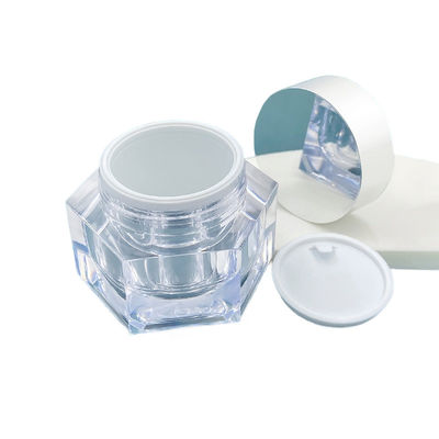 Crème pour soins de la peau résistante aux fuites Bouteille de conception simple 30g/50g Emballage cosmétique avec échantillon