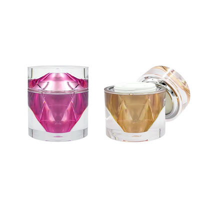 Contenant d'emballage de crème pour le visage Bouteille PP/ABS/matériau acrylique durable