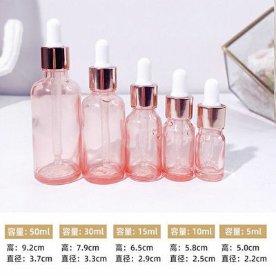 Bouteille d'emballage professionnel pour soins de beauté avec type d'étanchéité par gouttelette