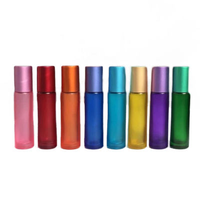 Bouteille d'emballage cosmétique ronde transparente de 5 ml et 10 ml pour crème pour soins de la peau