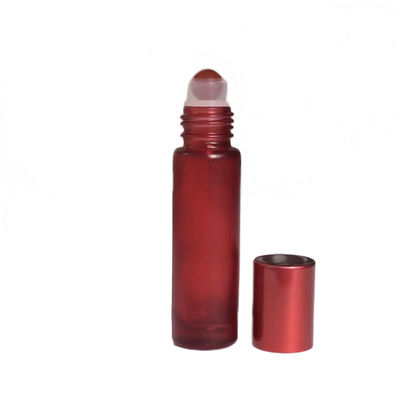 Bouteille d'emballage cosmétique ronde transparente de 5 ml et 10 ml pour crème pour soins de la peau