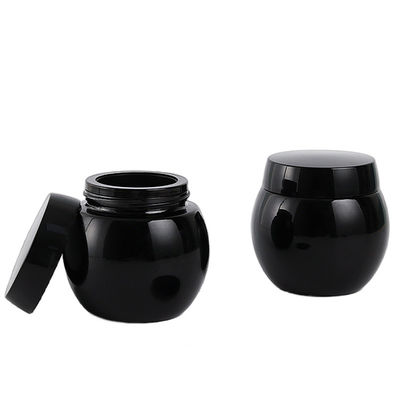 Bouteille de fondation en verre de luxe avec bouchon à vis à logo personnalisé 50g/100g Capacité