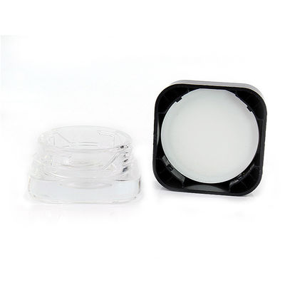 Bouteille d'emballage de soins de beauté personnalisée avec fond de verre