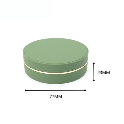 Casse de fondation de coussin vide à fermeture transparente pour produits de soins de la peau en poudre compacte de 15 g
