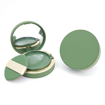 Casse de fondation de coussin vide à fermeture transparente pour produits de soins de la peau en poudre compacte de 15 g