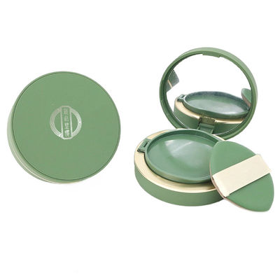 Casse de fondation de coussin vide à fermeture transparente pour produits de soins de la peau en poudre compacte de 15 g