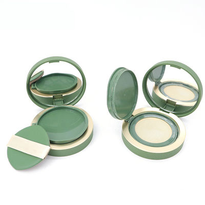 Casse de fondation de coussin vide à fermeture transparente pour produits de soins de la peau en poudre compacte de 15 g