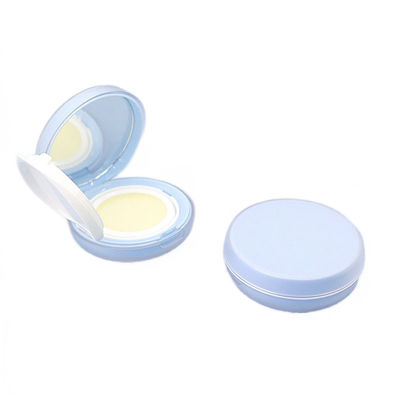 Boîtier en poudre compact à fermeture rapide et ronde rechargeable