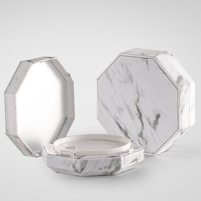 Casque de fondation de coussin compact transparent réutilisable pour poudre compacte