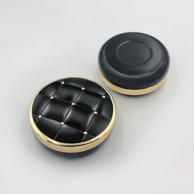 Casque de fondation de coussin rechargeable en plastique rond avec fermeture rapide pour les cosmétiques / soins de la peau