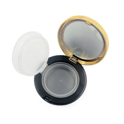 Casque de fondation de coussin rechargeable en plastique rond avec fermeture rapide pour les cosmétiques / soins de la peau