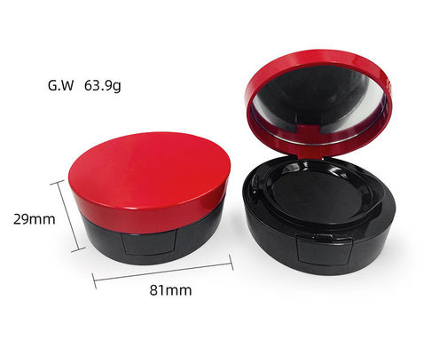 Boîtier en poudre compact portable de 15 g à fermeture rapide pour le maquillage et les produits d'emballage