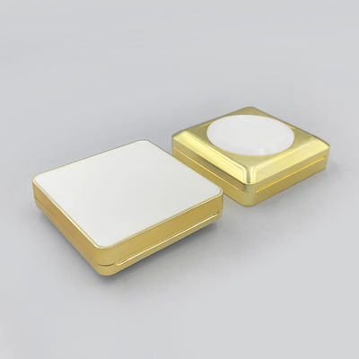 Ronde en plastique de fondation de coussin de finition Dewy Casse de voyage convivial réutilisable pour les cosmétiques emballage de soins de la peau
