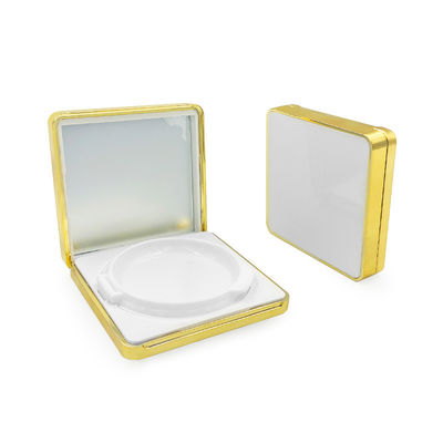 Ronde en plastique de fondation de coussin de finition Dewy Casse de voyage convivial réutilisable pour les cosmétiques emballage de soins de la peau