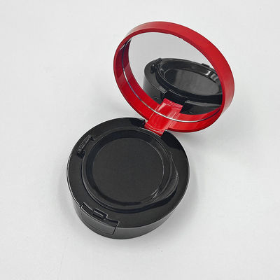 Ronde Dewy réutilisable Compact poudre coussin de fondation Casse rechargeable Voyage convivial